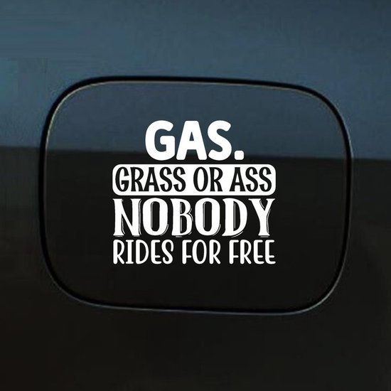 Adesivo Gas, Grass or Ass - RP Grafica