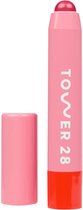 Tower 28 Beauty JuiceBalm Vegan Tinted Lip Balm Shake - Lippenbalsem - Juicy sheer pink