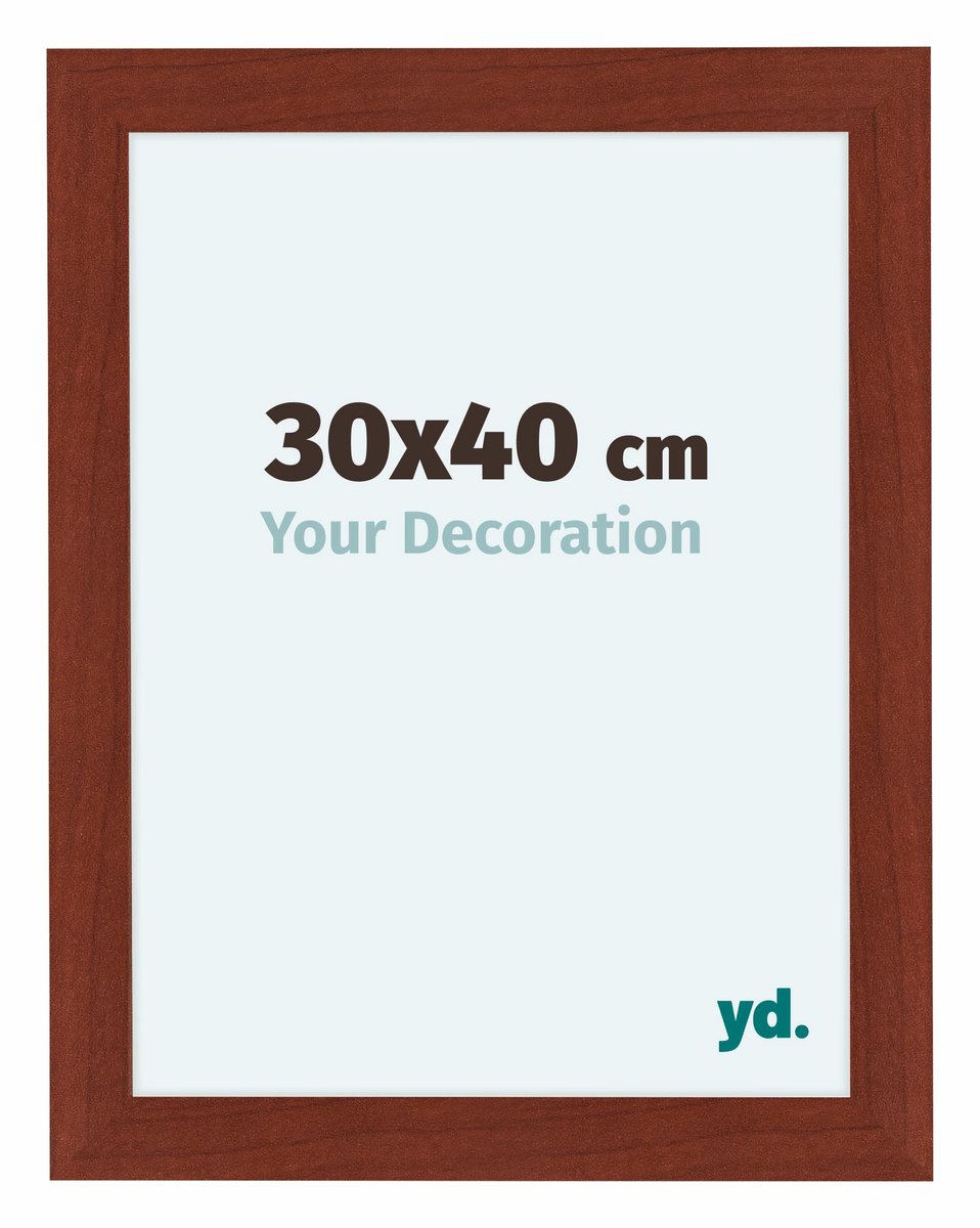 yd. Your Decoration - Fotolijst 30x40 cm - MDF - Kersen - Como