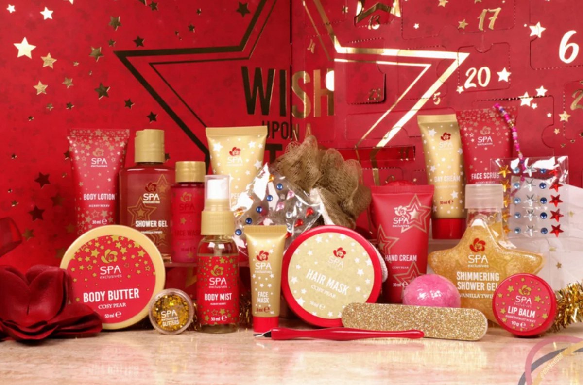 25-26 Luxe Parfum Adventskalender 2025, 24 Dagen Kerst Countdown Kalender Met 24 Parfums Kerst 2d Acryl Ornamenten Premium Hol