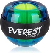 EVEREST Fitness Energyball/Entraîneur pour les mains pour l'entraînement des muscles des mains et des bras avec poignée en caoutchouc et boîtier en plastique incassable