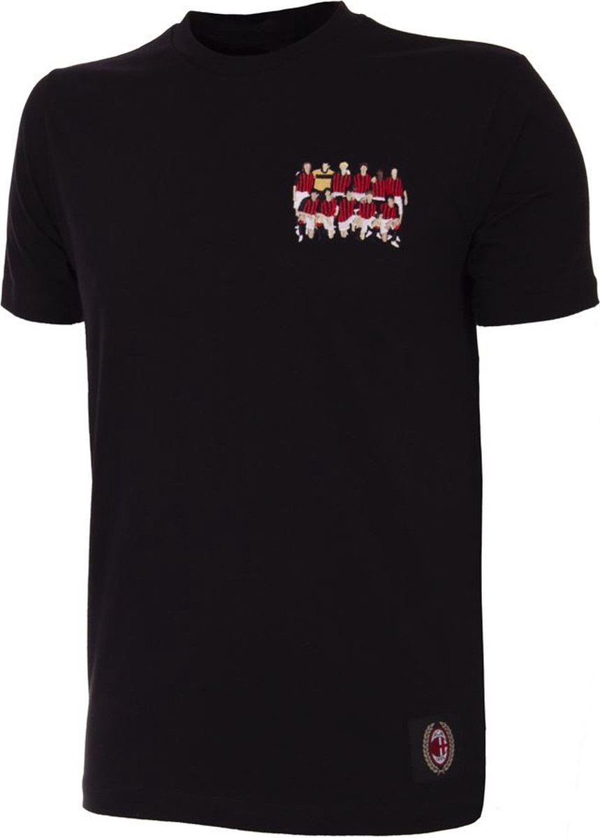 COPA - AC Milan Coppa 2003 Team Embroidery T-shirt - XL - Zwart