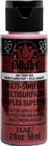 FolkArt • Multi-Surface glitter fiery red 59ml
