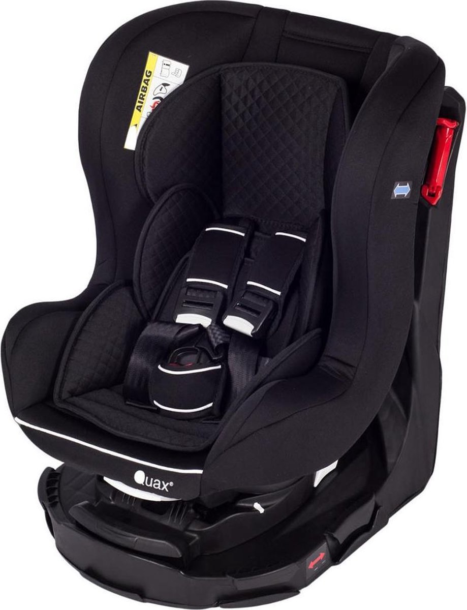 Quax Easy Rider 360° Autostoel - Isofix - Zwart Quax Easy Rider 360° Autostoel - Isofix - Zwart