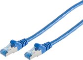 S-Conn 75711-0.25B netwerkkabel 0,25 m Cat6a S/FTP (S-STP) Blauw