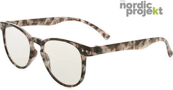 Lunettes de lecture Nordic Project NPAR +2,50 - Gris / Noir
