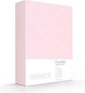 Luxe Hoeslaken Verwarmend Flanel - Roze