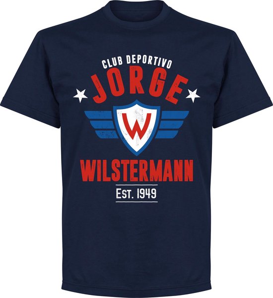 Club Devortivo Jorge Wilstermann Established T-Shirt - Navy - 3XL