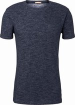 Tom Tailor Denim Korte mouw T-shirt - 1019086 Blauw (Maat: L)