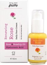 Zoya Goes Pretty Facial Care Daily Face Cream Creme Rose & Rosehip Oil Hyaluronic Acid 30ml