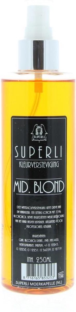 Goedkoopste Superli Kleurversteviging Spray Midden Blond 250ml