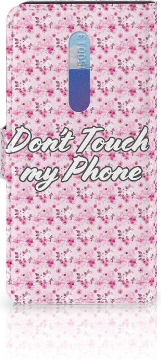 Xiaomi Redmi K20 Pro Portemonnee Hoesje Flowers Pink DTMP