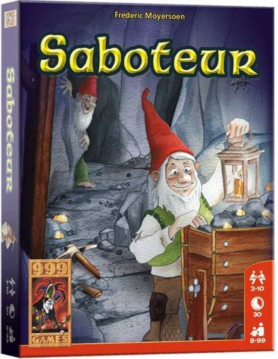 Saboteur Basisspel Kaartspel