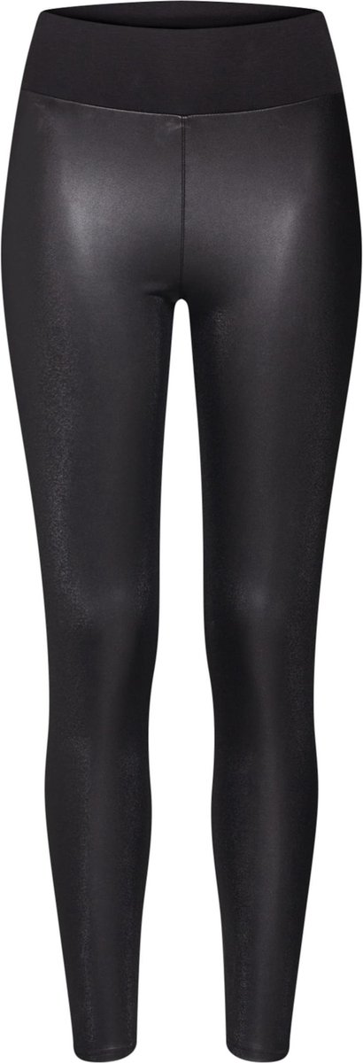 Urban Classics Faux Leather High Waist Dames Legging – M Zwart