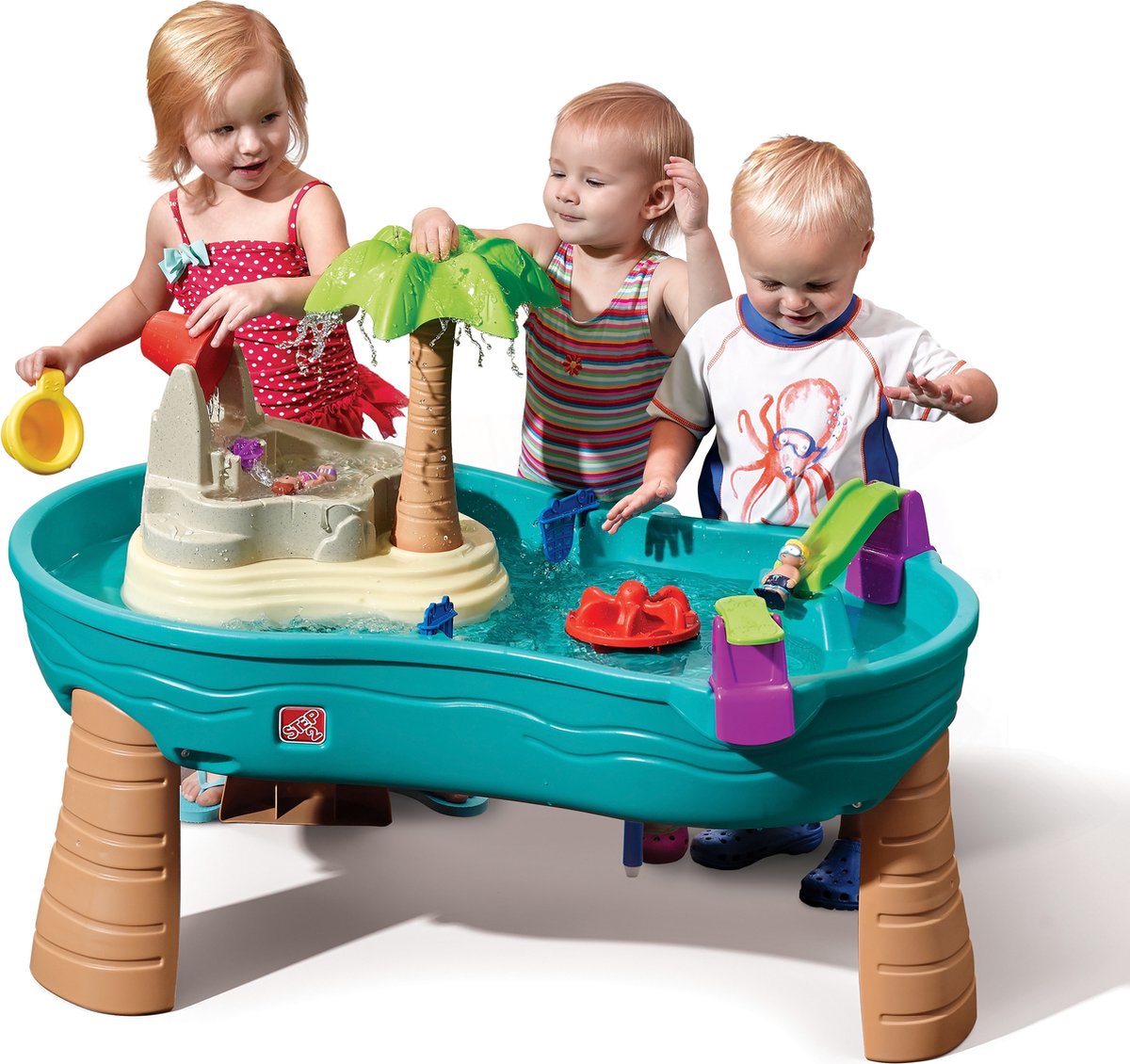 Step2 Splish Splash Watertafel - Met 10 accessoires - Waterspeelgoed voor kind - Activiteitentafel met water voor de tuin / buiten — afbeelding 6