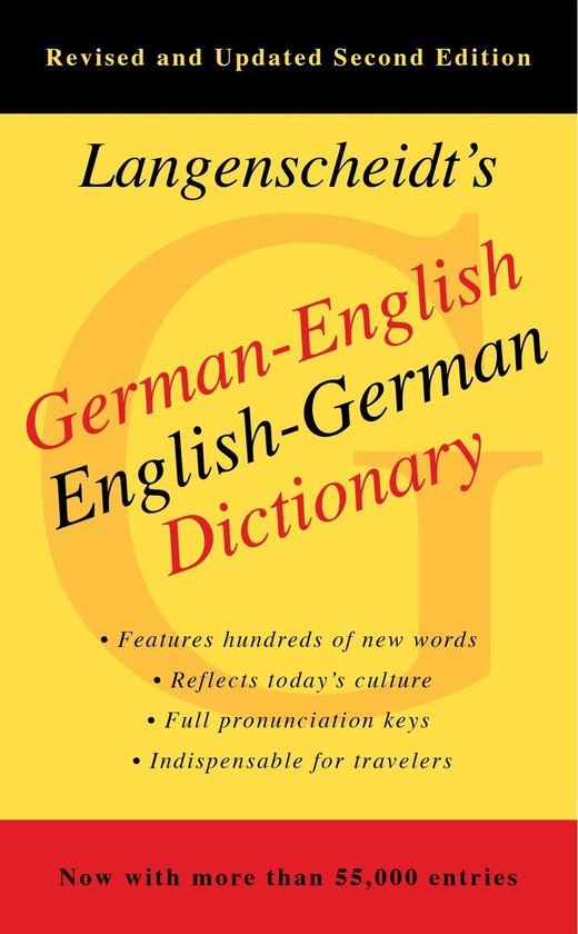 Langenscheidt's German-English English-German Dictionary