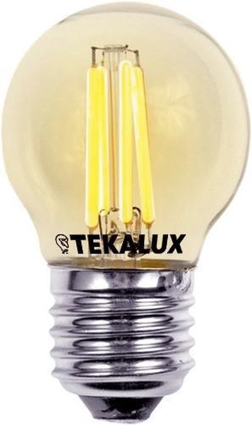 bol.com | Tekalux Soran Led-lamp - E27 - 2700K Warm wit licht - 3 Watt -  Niet dimbaar