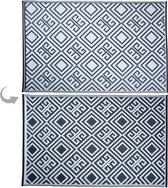 Esschert Design Vloerkleed - 120x180 cm - Zwart Wit