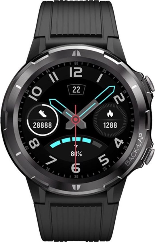 Denver SW-350 - Smartwatch - Bluetooth Smartwatch met hartslagmeter - Sportwatch - Activity tracker - Geschikt voor iOS & Android - Zwart