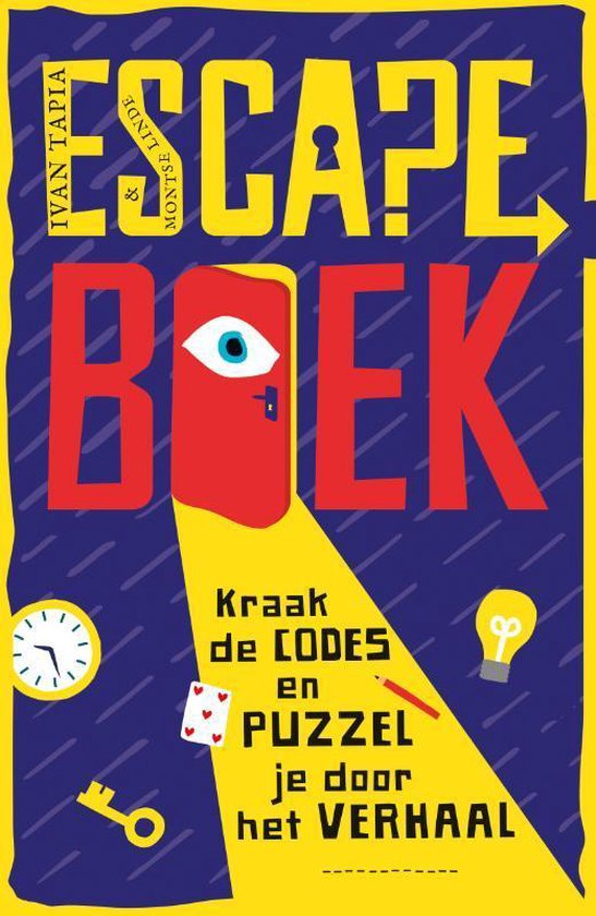 Escape boek; kraak de codes en puzzel je door het verhaal – Ivan Tapia & Linde Montse