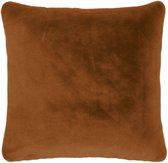ESSENZA Furry Sierkussen Leather Brown - 50x50 cm