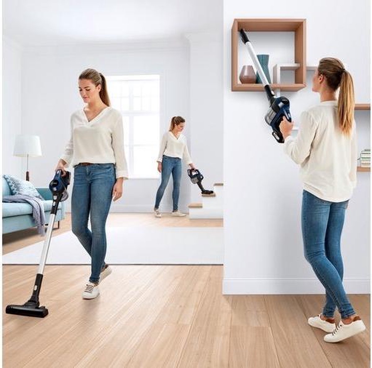 Bosch unlimited BCS611P4 - Draadloze steelstofzuiger - zwart – foto 5
