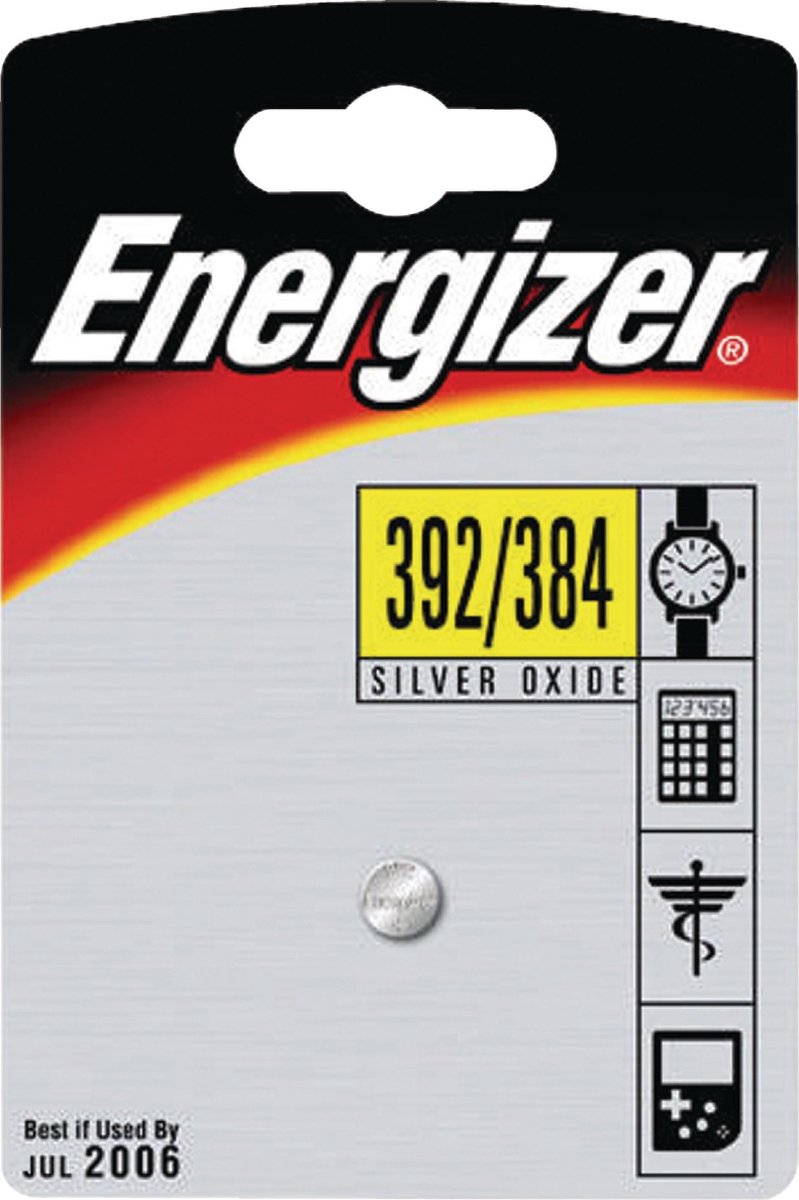 Energizer SR41 – Zilveroxide batterij – 1 stuks – 1.55V – 44 mAh