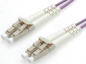 Equip 255512 Glasvezel kabel 2 m OM4 LC Violet