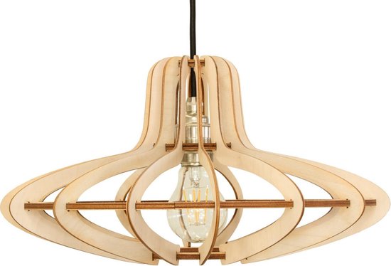 Hoexs - Hanglamp Industrieel Vintage - 3-delig Verstelbare Plafondlamp - max 150cm E27 Zwart