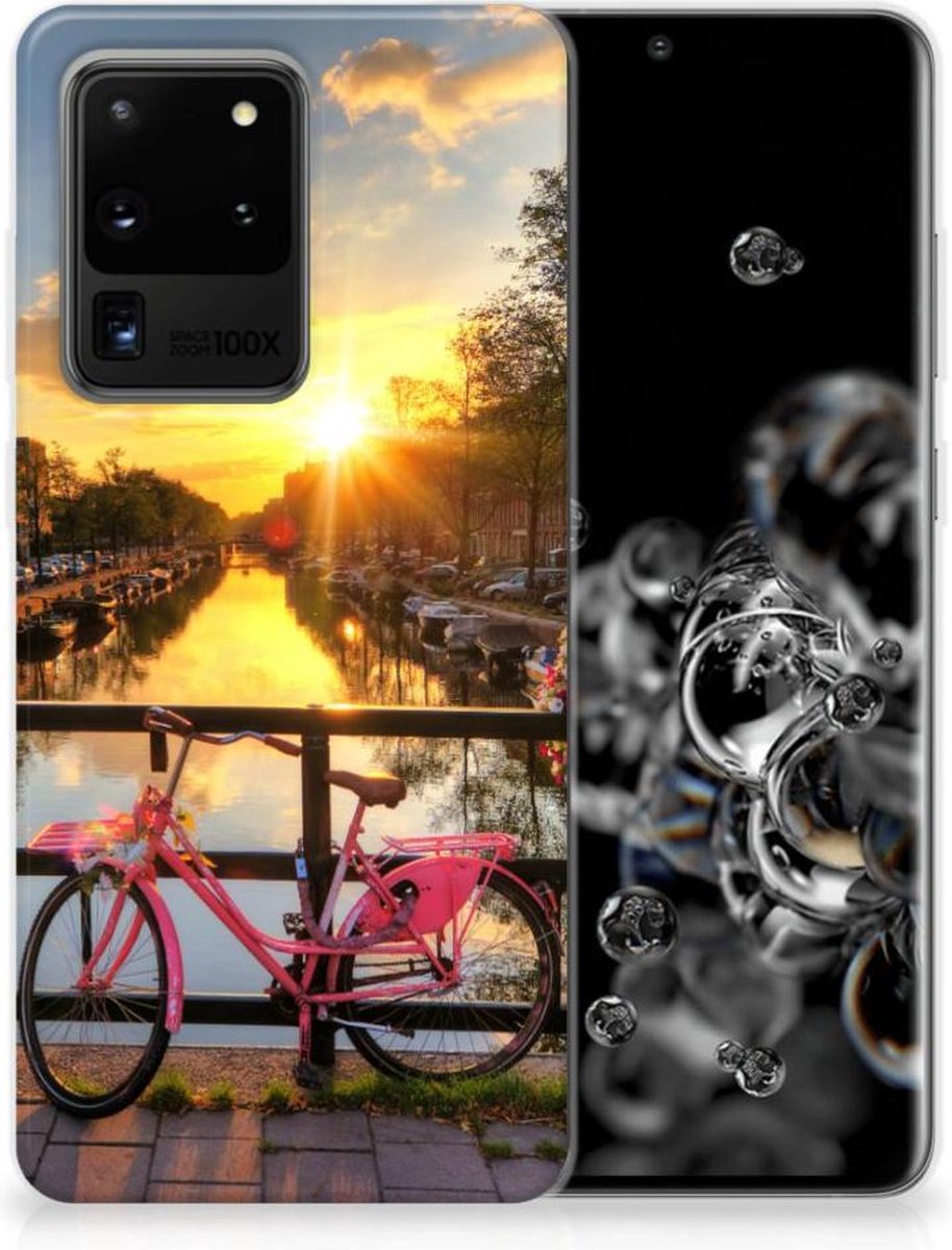 Samsung Galaxy S20 Ultra Siliconen Back Cover Amsterdamse Grachten