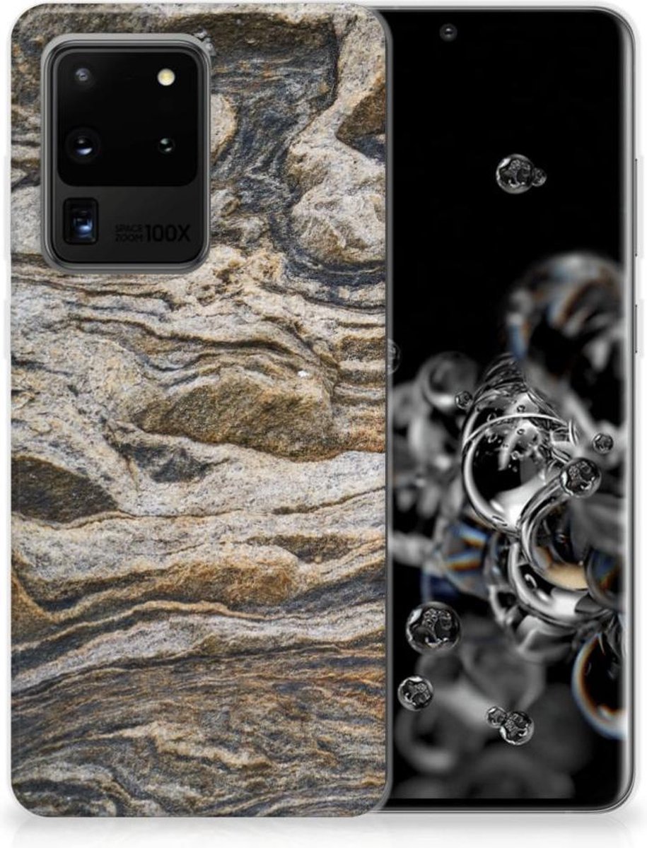 Samsung Galaxy S20 Ultra TPU Siliconen Hoesje Steen