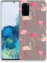 Geschikt voor Samsung Galaxy S20 Plus TPU Hoesje Flamingo