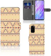 Geschikt voor Samsung Galaxy S20 Telefoon Hoesje Origineel Cadeau Aztec Yellow