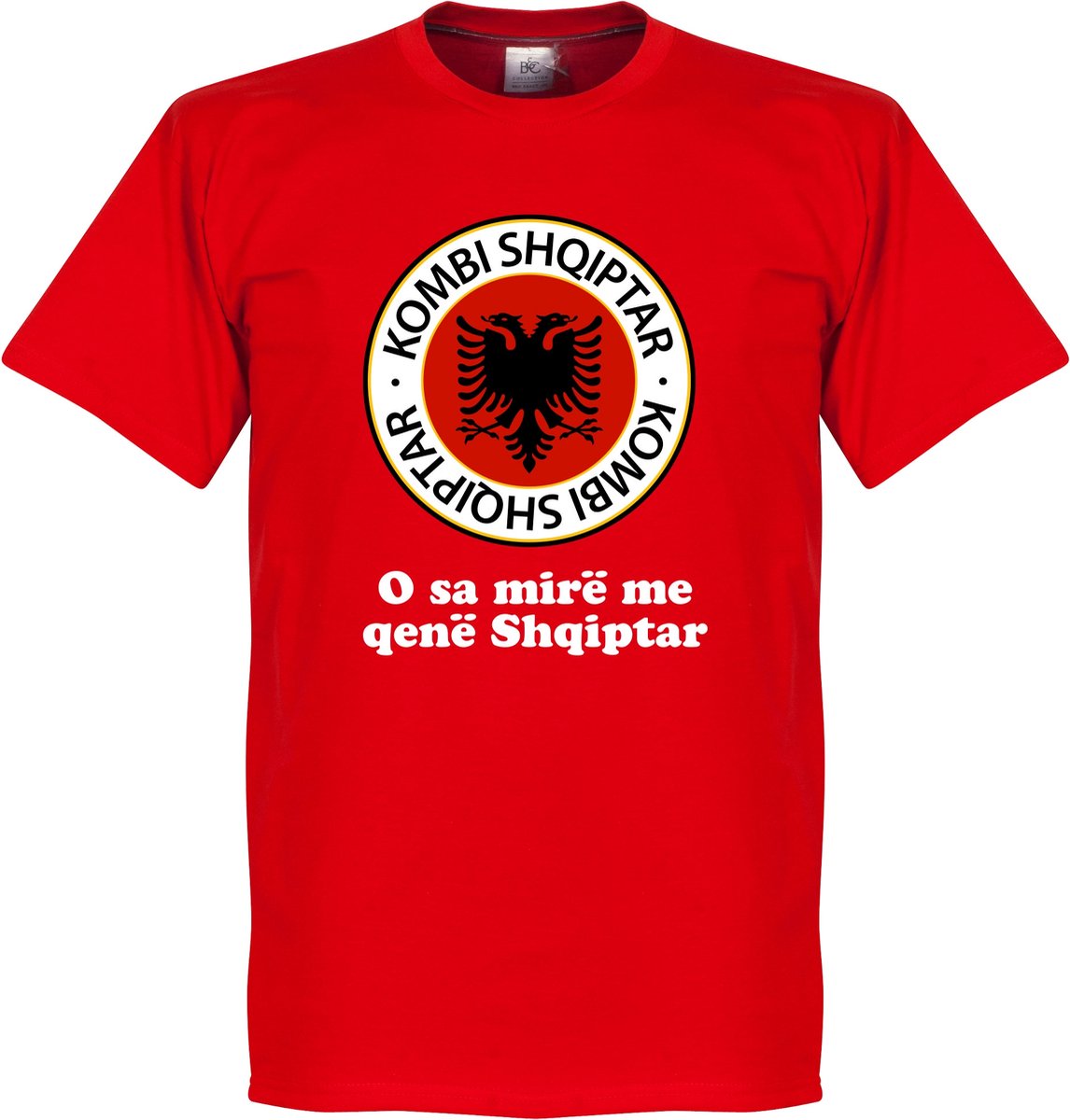 Albanië Slogan Logo T-Shirt - XXL