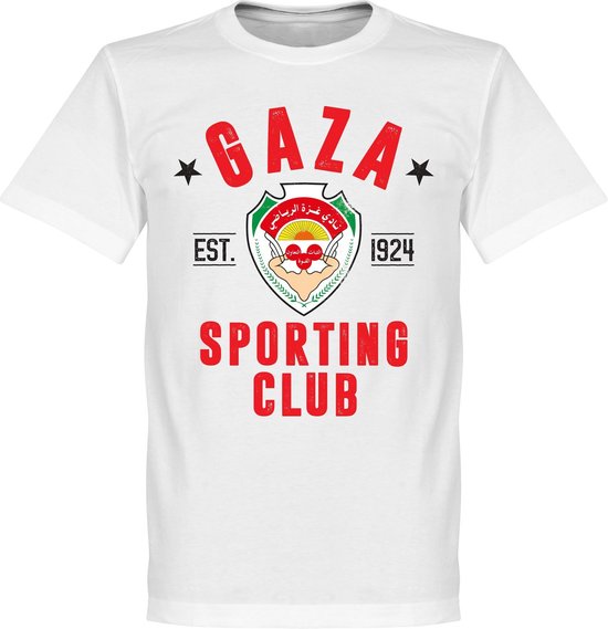 Gaza Established T-Shirt - Wit - XXL