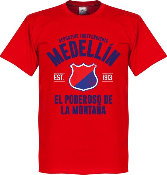 Independiente Medelli­n Established T-Shirt - Rood - XXXXL