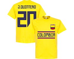 Colombia J. Quintero 13 Team T-Shirt - Geel - L