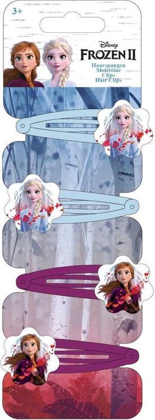 4x Disney Frozen haarclips voor meisjes | bol.com