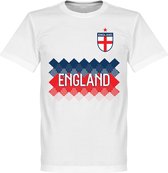 Engeland Team T-Shirt - Wit - XXXL