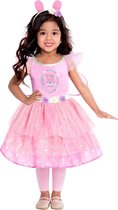 Amscan Kostuum Peppa Fairy Meisjes Roze 4-6 Jaar 4-delig