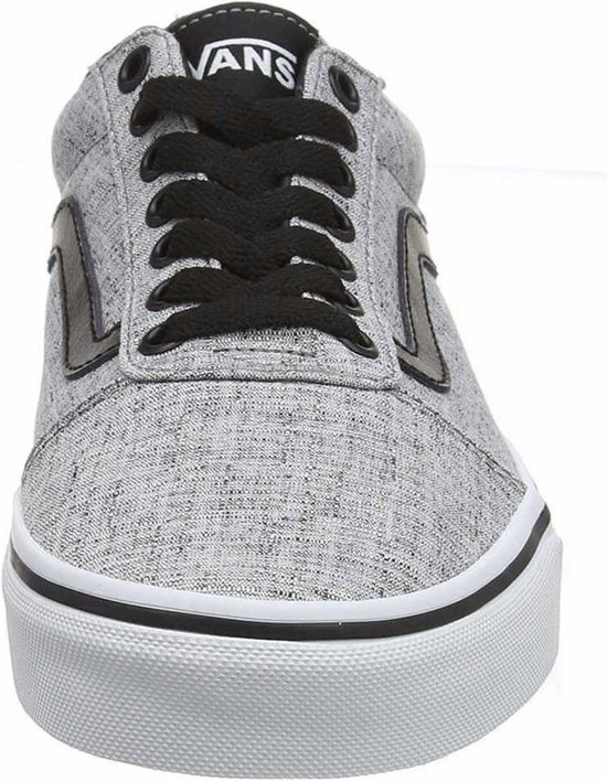 mens grey and white vans