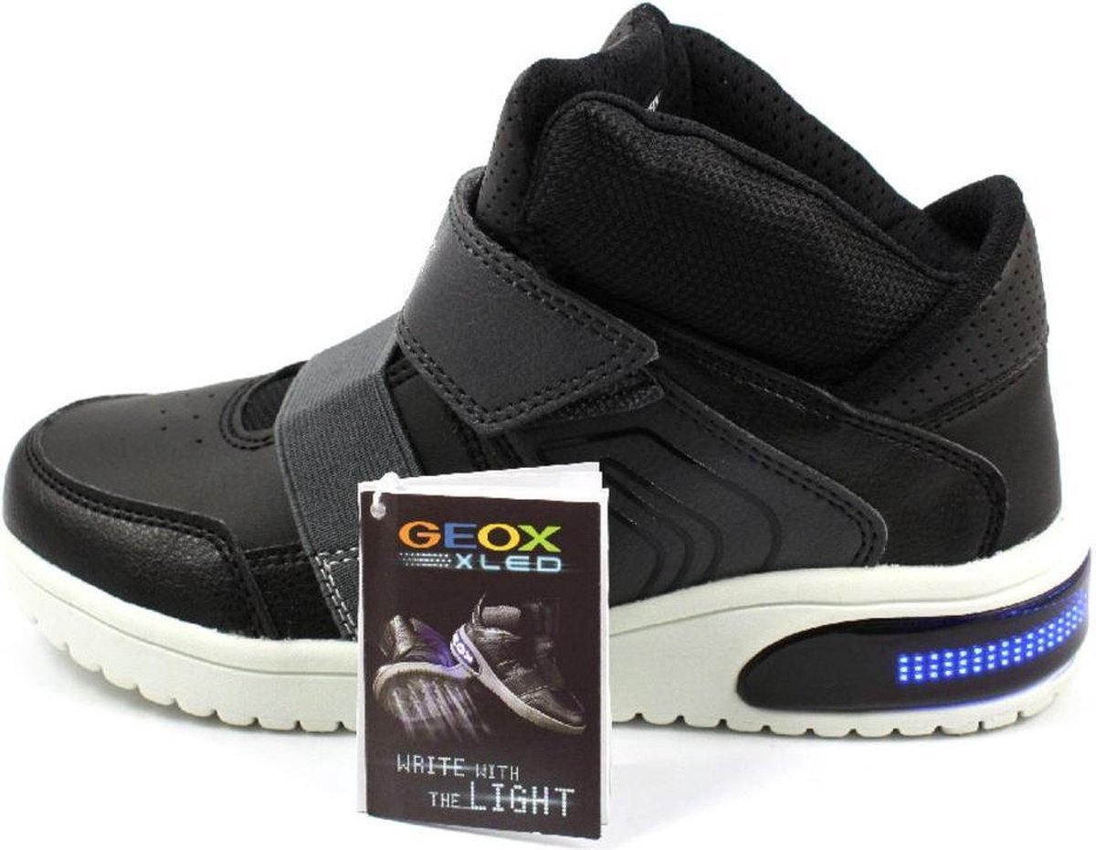 Geox XLED sneakers met lampjes zwart | bol.com