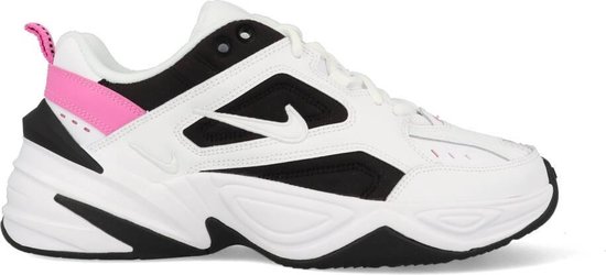 Nike Sneakers - Maat 38.5 - Unisex - wit/zwart/roze | bol.com