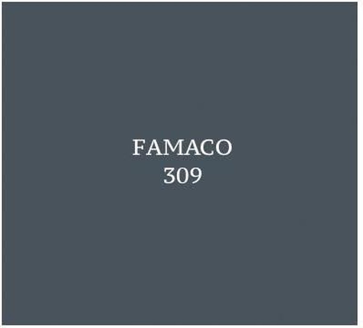 Famaco schoenpoets 309-gris fonce - One size