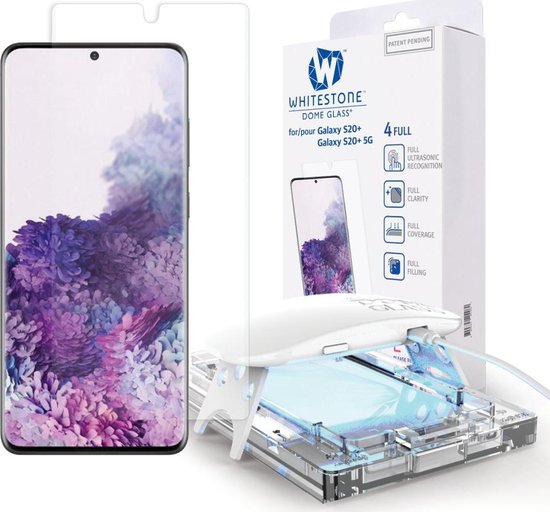 Protection d'écran Whitestone Dome Glass pour Samsung Galaxy S20 Plus