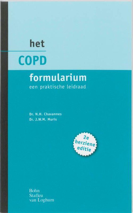 Cover van het boek 'Het COPD formularium'
