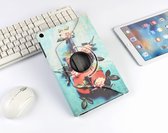 P.C.K. Boekhoesje/Bookcover/Case draaibaar hoesje gitaar print geschikt voor Samsung Galaxy TAB A T510 (2019) MET PEN