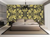 Vintage Pattern Flowers Photo Wallcovering