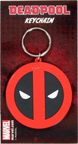 Sleutelhanger - Deadpool - rubber - metalen ring