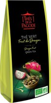 Thés de la Pagode – Groene thee Pitaja - Losse Thee - Biologische thee  (100 gram)